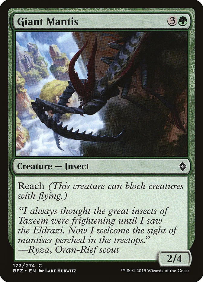 Giant Mantis 「BFZ/173」「EN」