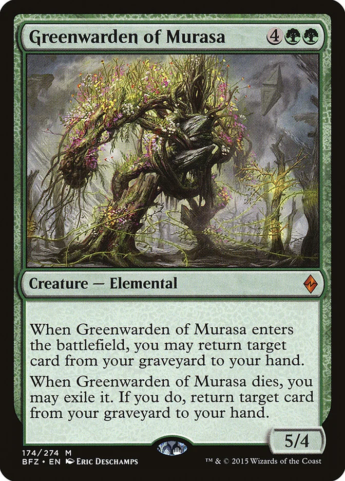 Greenwarden of Murasa 「BFZ/174」「EN」