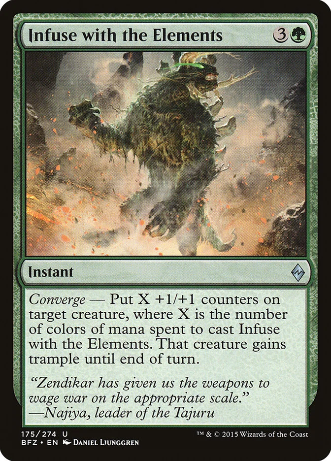 Infuse with the Elements 「BFZ/175」「EN」