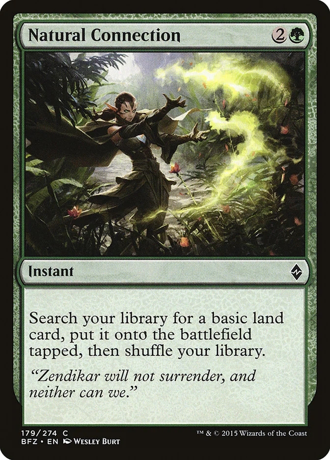 Natural Connection 「BFZ/179」「EN」