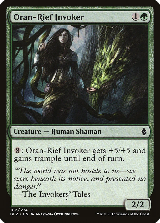 Oran-Rief Invoker 「BFZ/182」「EN」