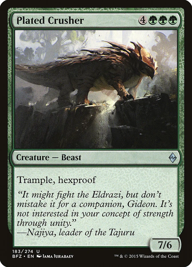 Plated Crusher 「BFZ/183」「EN」