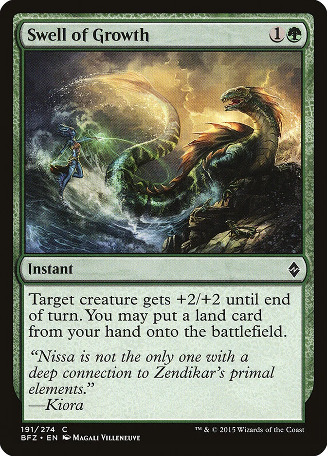 Swell of Growth 「BFZ/191」「EN」
