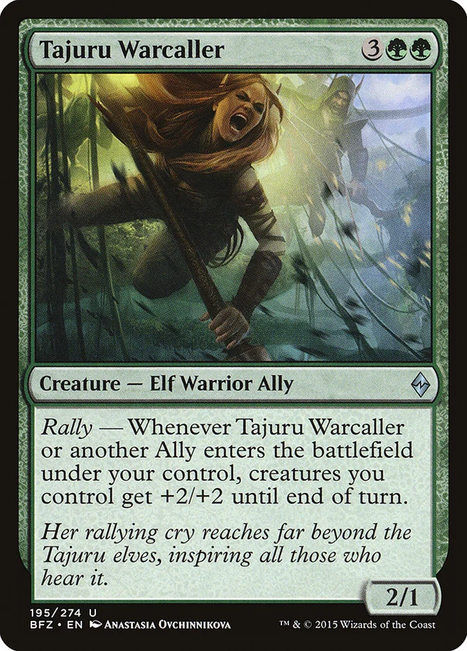 Tajuru Warcaller 「BFZ/195」「EN」