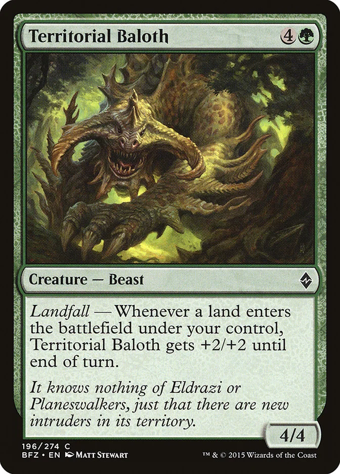 Territorial Baloth 「BFZ/196」「EN」