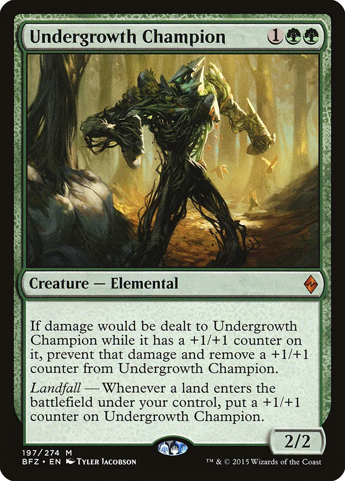 Undergrowth Champion 「BFZ/197」「EN」