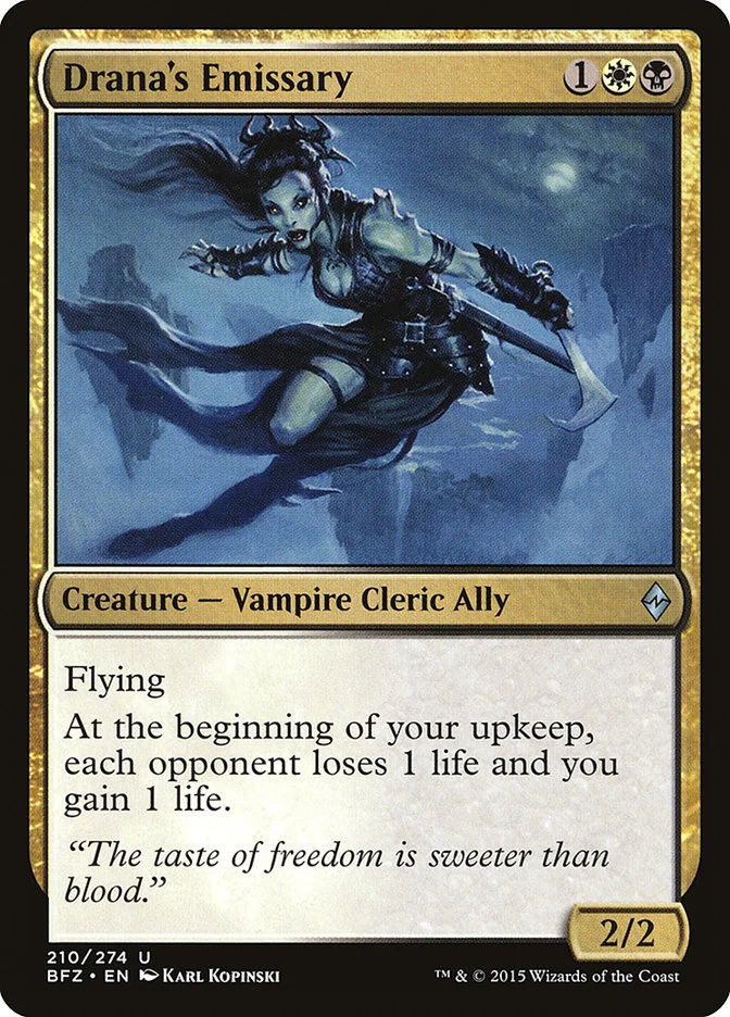 Drana's Emissary 「BFZ/210」「EN」