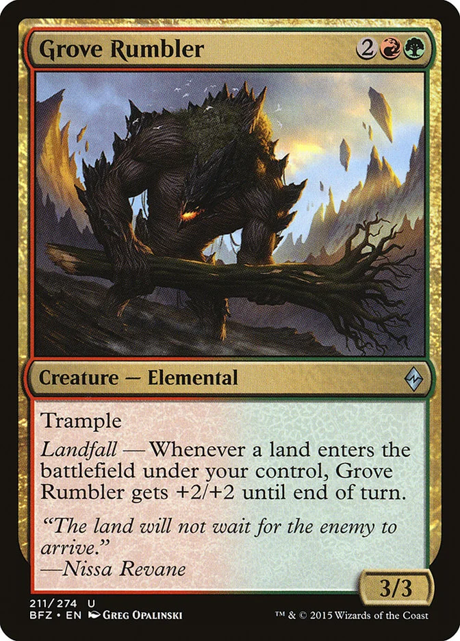 Grove Rumbler 「BFZ/211」「EN」