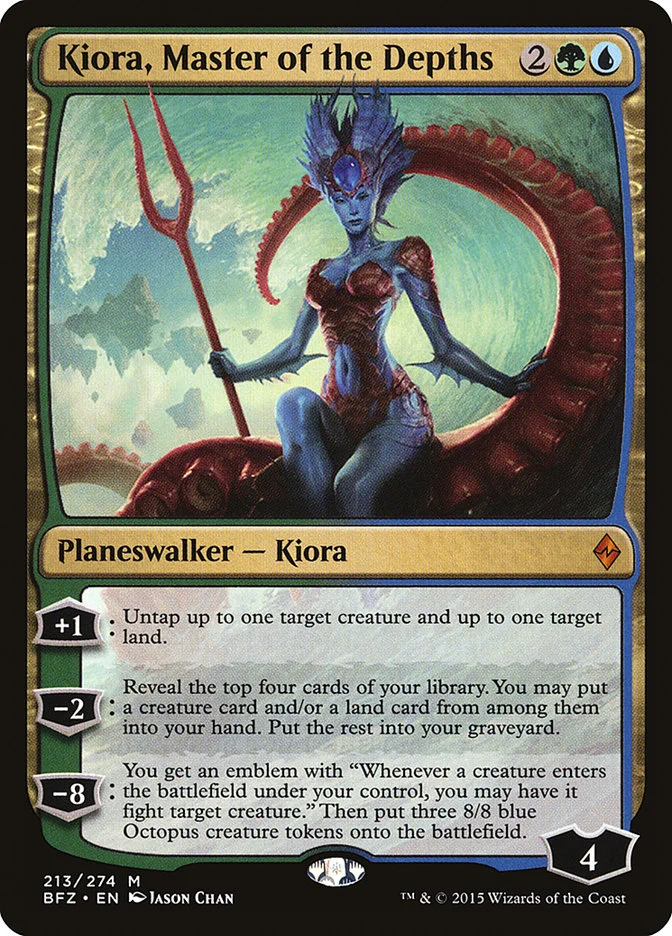 Kiora, Master of the Depths 「BFZ/213」「EN」