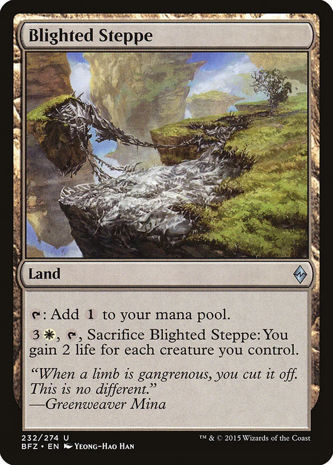 Blighted Steppe 「BFZ/232」「EN」