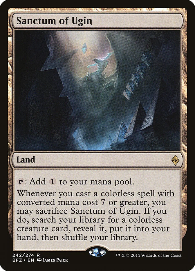 Sanctum of Ugin 「BFZ/242」「EN」