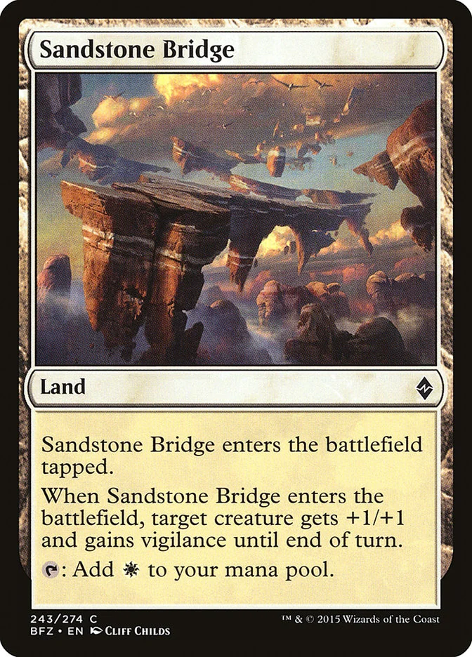Sandstone Bridge 「BFZ/243」「EN」