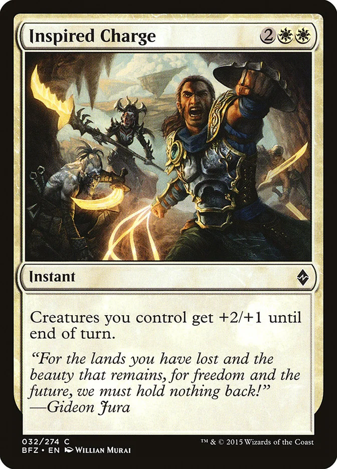 Inspired Charge 「BFZ/32」「EN」
