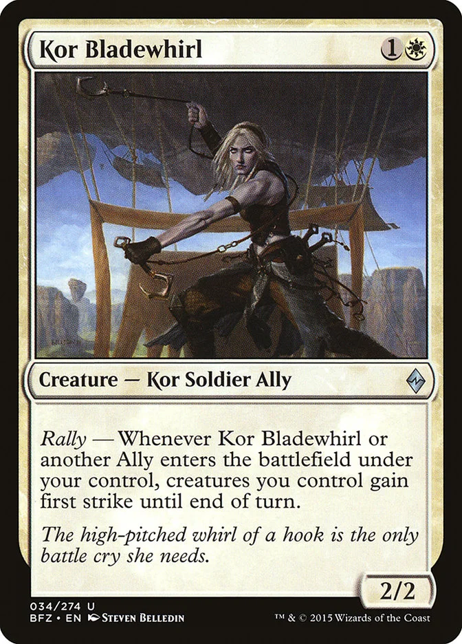 Kor Bladewhirl 「BFZ/34」「EN」