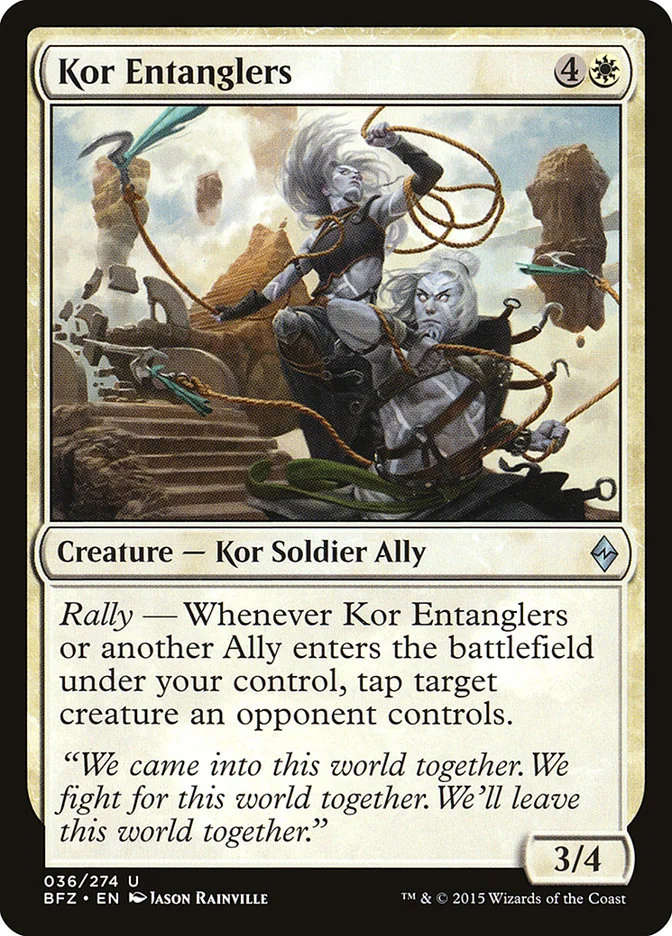 Kor Entanglers 「BFZ/36」「EN」
