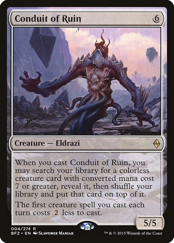 Conduit of Ruin 「BFZ/4」「EN」