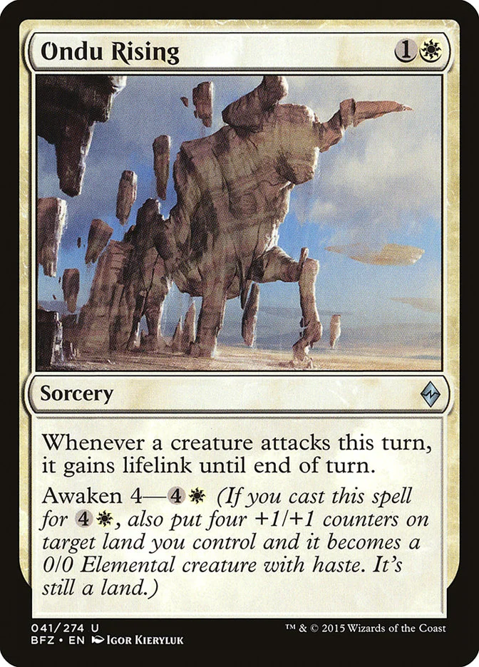 Ondu Rising 「BFZ/41」「EN」