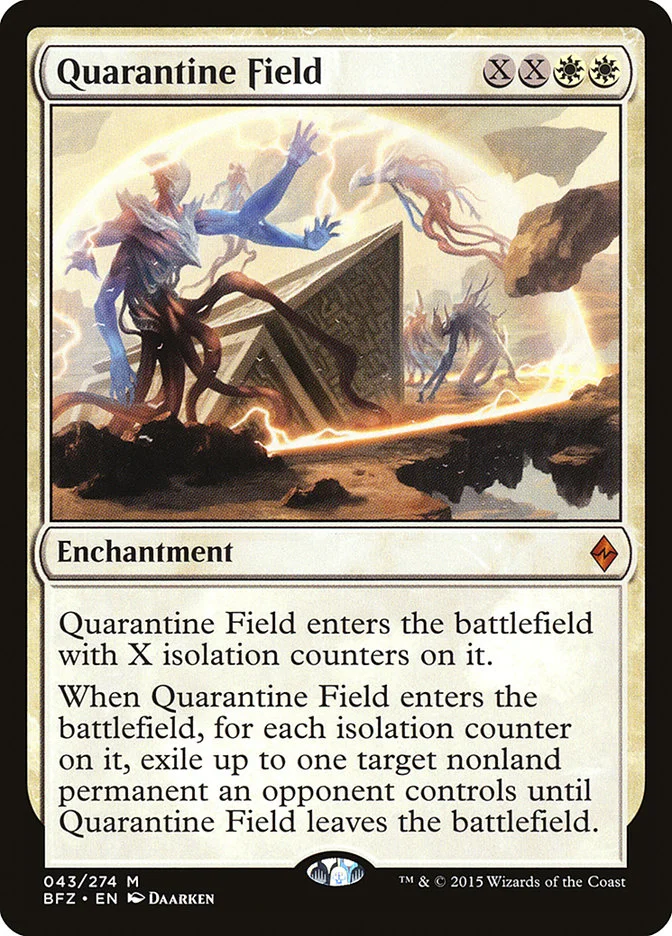 Quarantine Field 「BFZ/43」「EN」