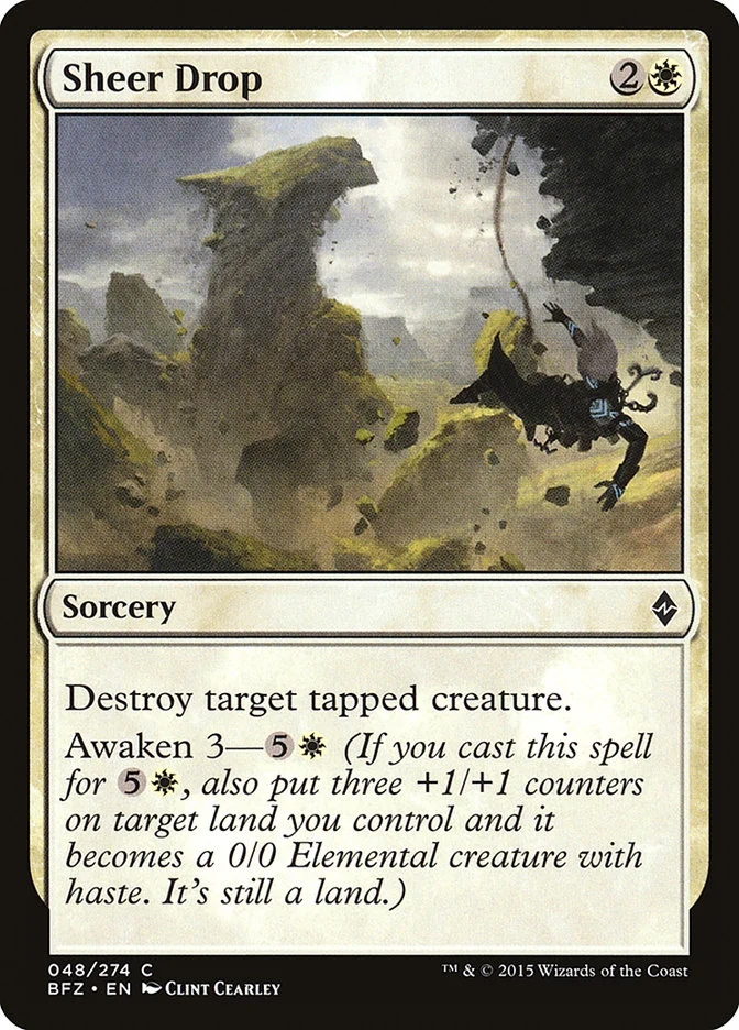 Sheer Drop 「BFZ/48」「EN」