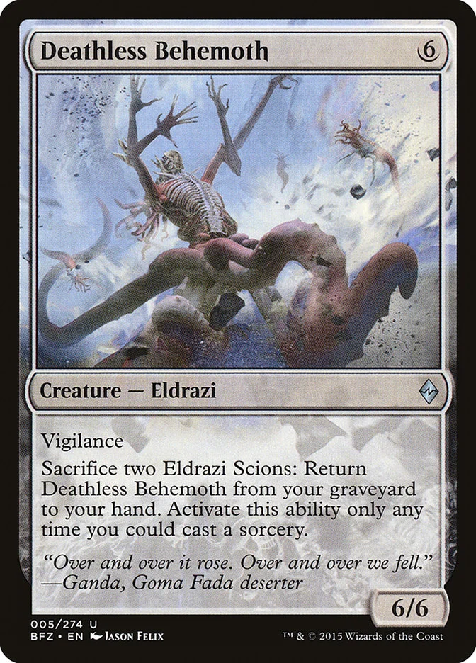 Deathless Behemoth 「BFZ/5」「EN」