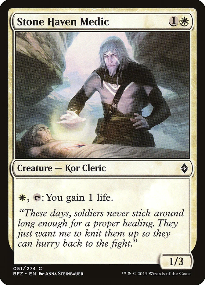 Stone Haven Medic 「BFZ/51」「EN」