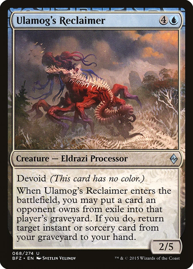 Ulamog's Reclaimer 「BFZ/68」「EN」