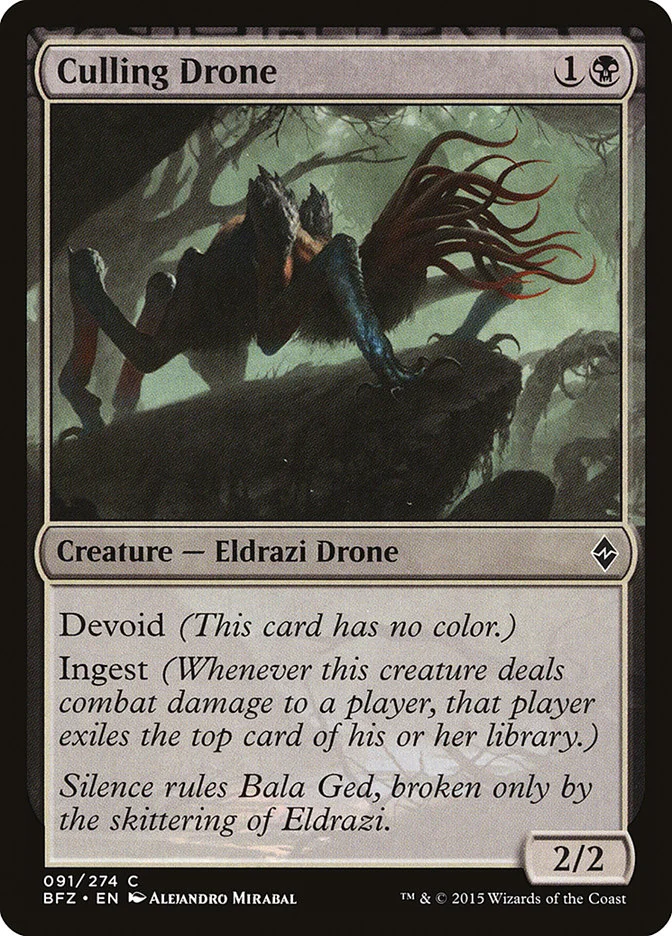 Culling Drone 「BFZ/91」「EN」