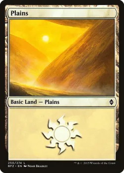 Plains #250a · Magic: The Gathering