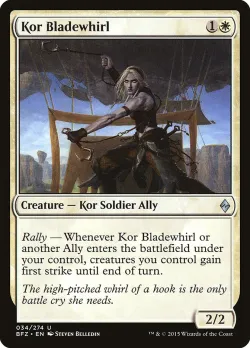 Kor Bladewhirl #34 · Magic: The Gathering