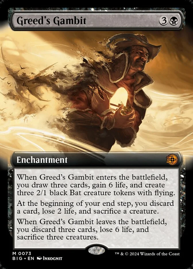 Greed's Gambit 「BIG/73」「EN」