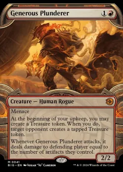 Generous Plunderer #41 · Magic: The Gathering