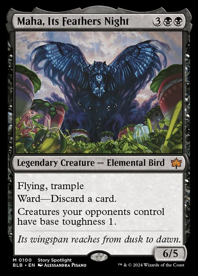 Maha, Its Feathers Night 「BLB/100」「EN」