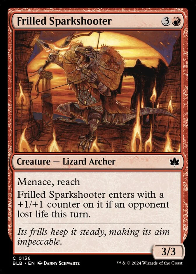 Frilled Sparkshooter 「BLB/136」「EN」