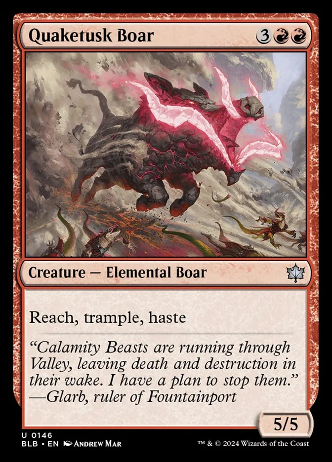 Quaketusk Boar 「BLB/146」「EN」
