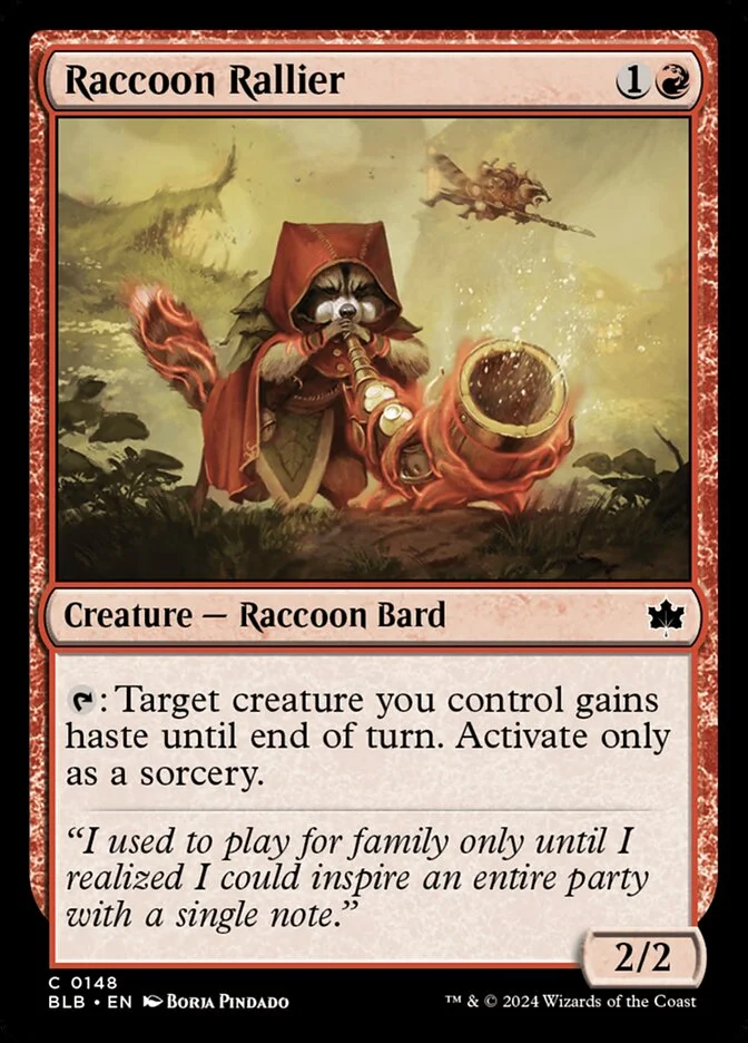 Raccoon Rallier 「BLB/148」「EN」