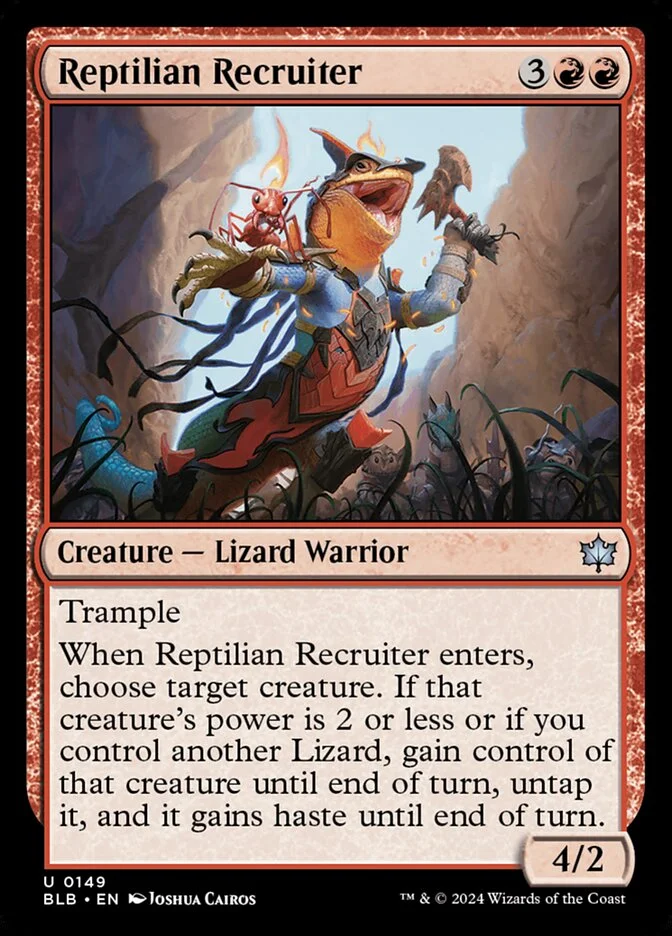 Reptilian Recruiter 「BLB/149」「EN」