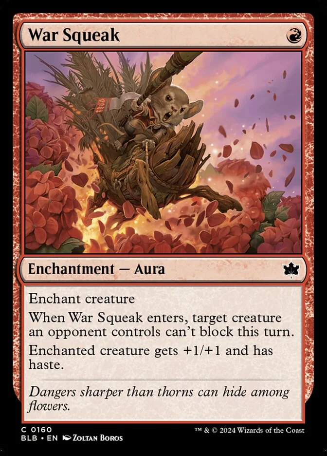 War Squeak 「BLB/160」「EN」