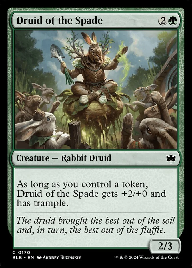 Druid of the Spade 「BLB/170」「EN」