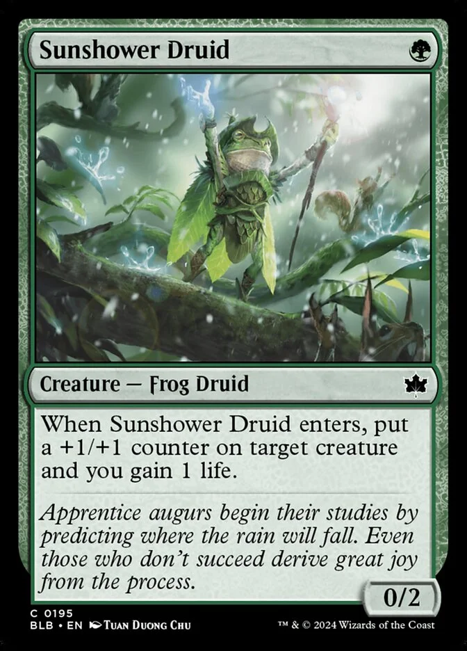 Sunshower Druid 「BLB/195」「EN」