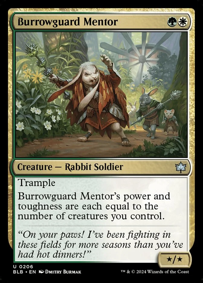 Burrowguard Mentor 「BLB/206」「EN」