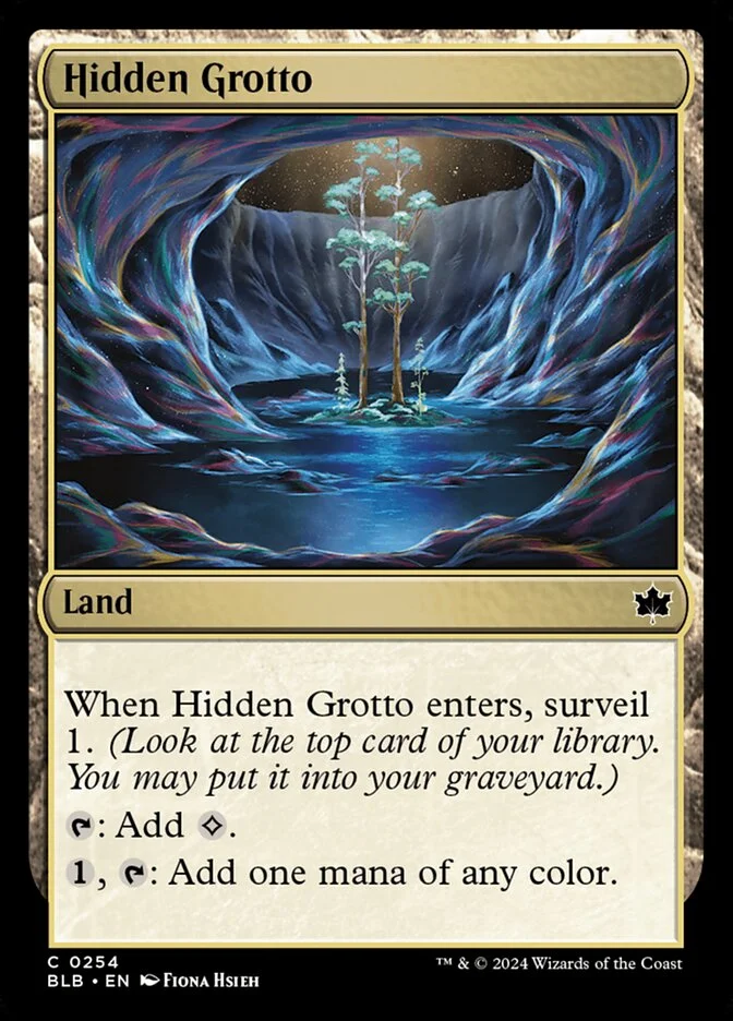 Hidden Grotto 「BLB/254」「EN」