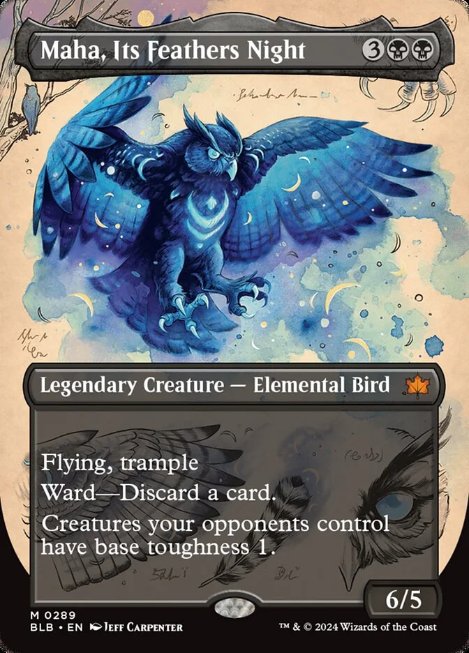 Maha, Its Feathers Night 「BLB/289」「EN」