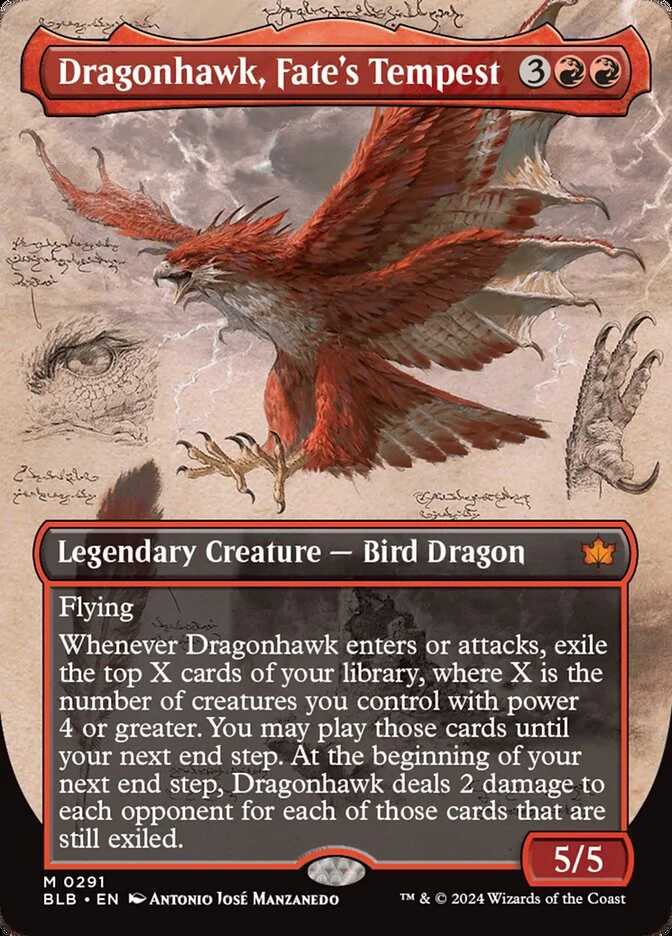 Dragonhawk, Fate's Tempest 「BLB/291」「EN」