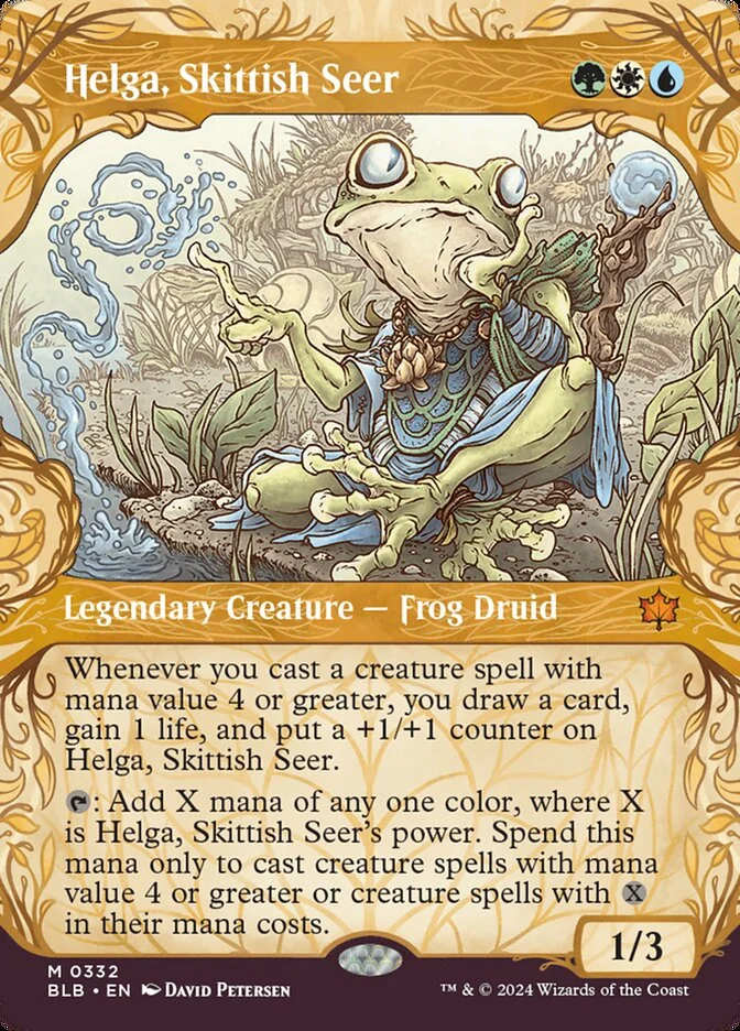 Helga, Skittish Seer 「BLB/332」「EN」
