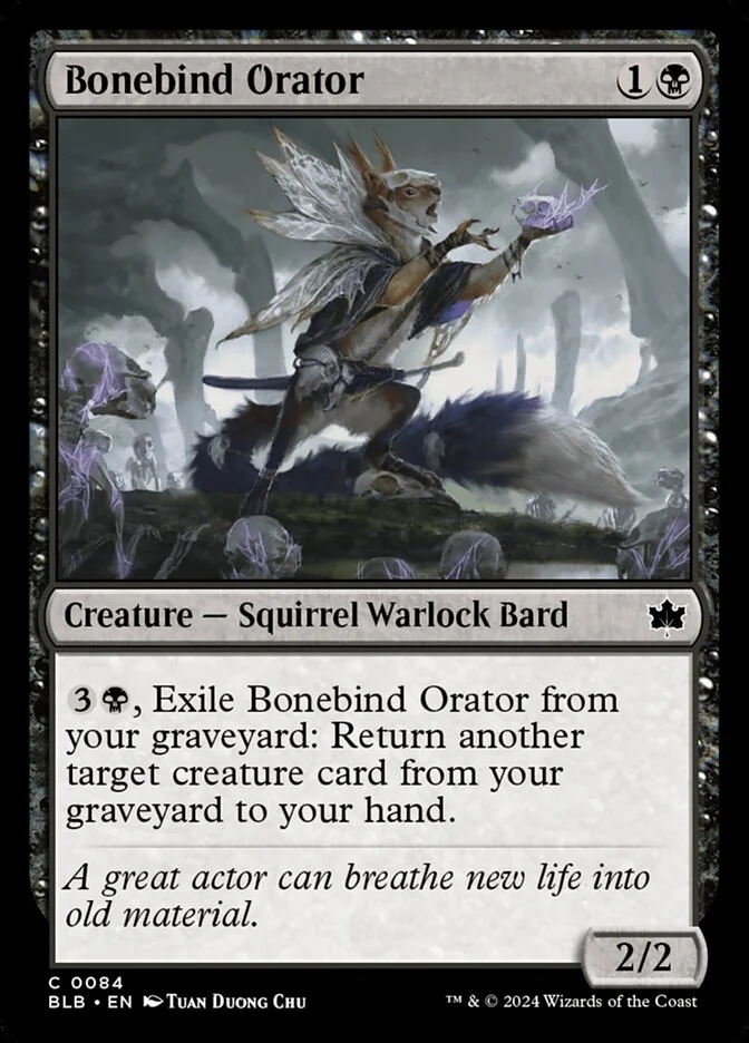 Bonebind Orator 「BLB/84」「EN」