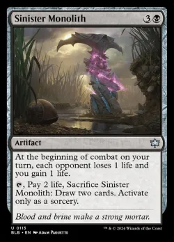 Sinister Monolith #113 · Magic: The Gathering