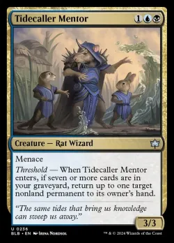 Tidecaller Mentor #236 · Magic: The Gathering