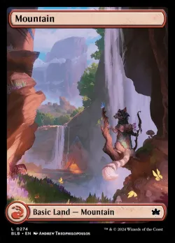 Mountain #274 · Magic: The Gathering