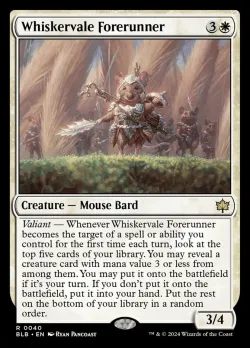 Whiskervale Forerunner #40 · Magic: The Gathering