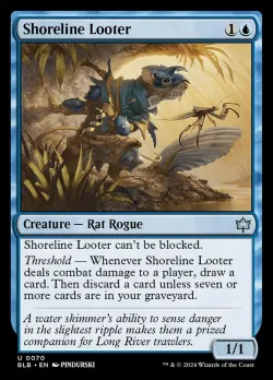 Shoreline Looter #70 · Magic: The Gathering